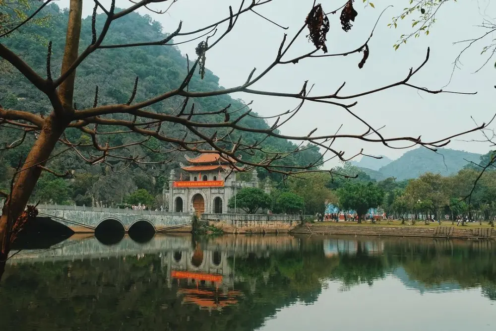 beautiful view of Hoa Lu Ancient Capital, Vietnam