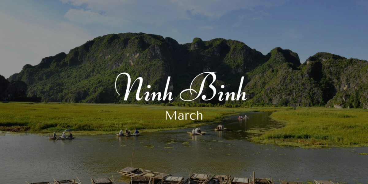 Ninh Binh in March
