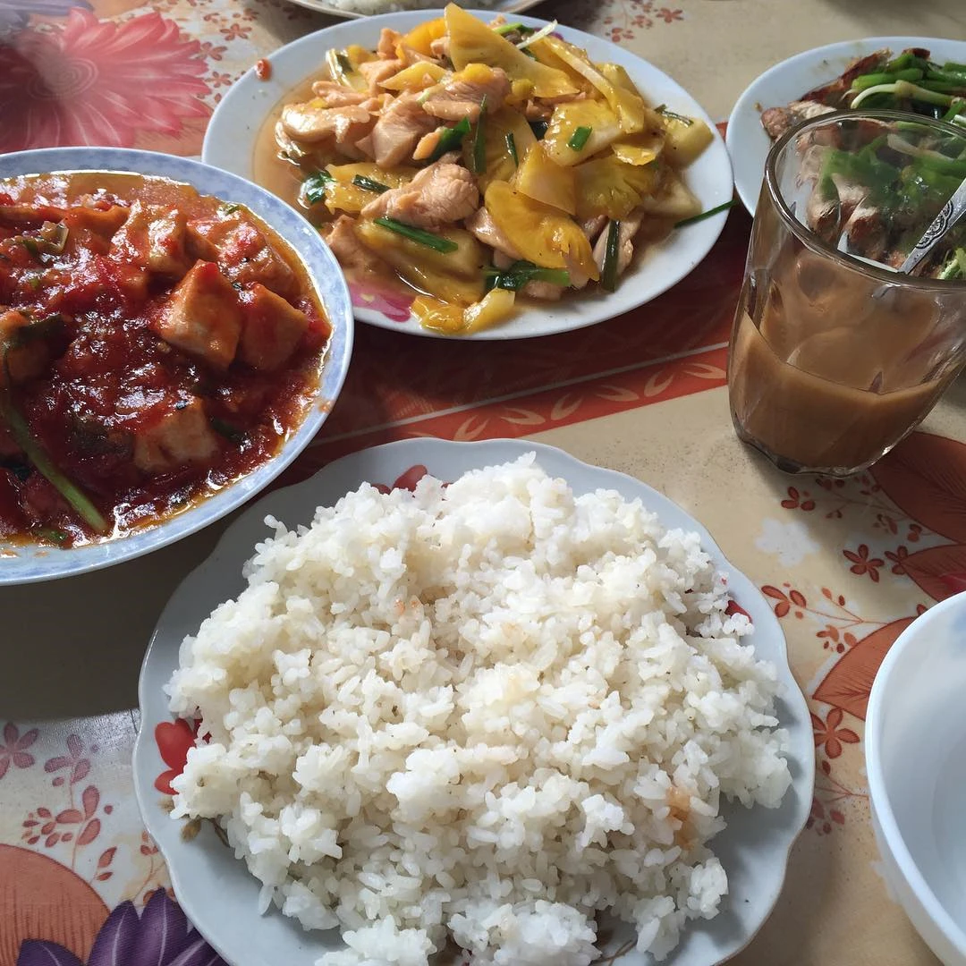 Traditional dishes of Ninh Binh in Trung Tuyet Restaurant