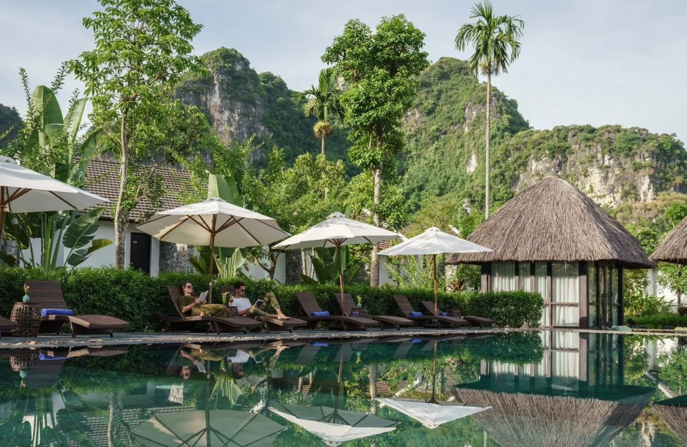 Swimming Pool of 4 stars hotel