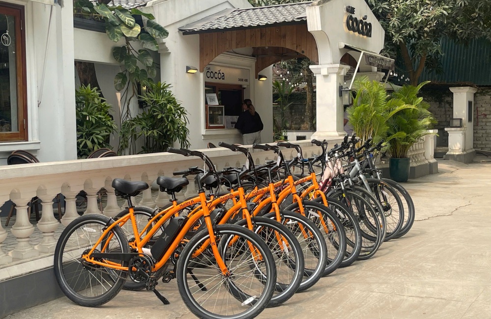 Bicycle for rent in Ninh Binh